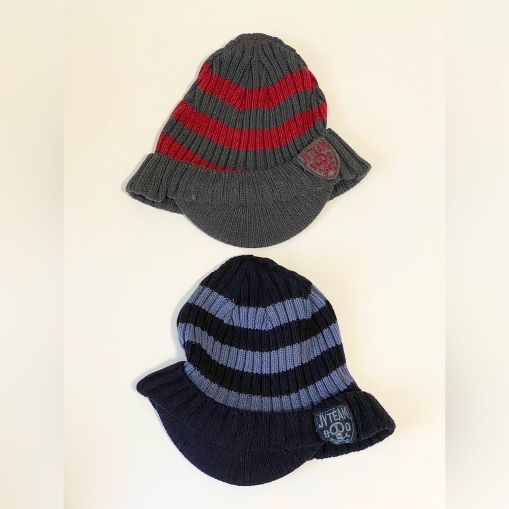 Lot of Two Boys The Children’s Place Visor Winter Hats